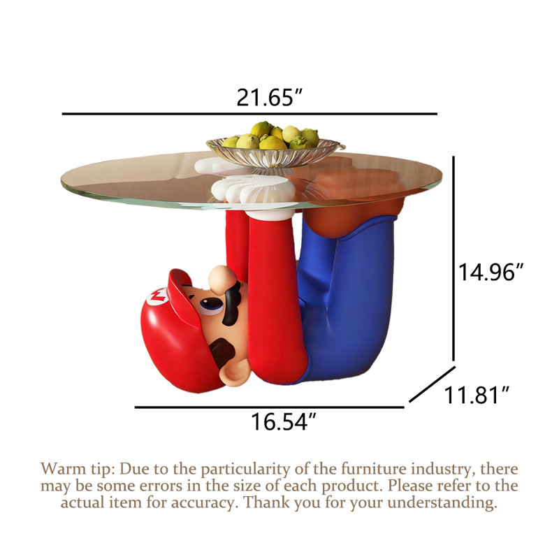 Orren Ellis Modern Minimalist Resin Coffee Table Ornament | Wayfair